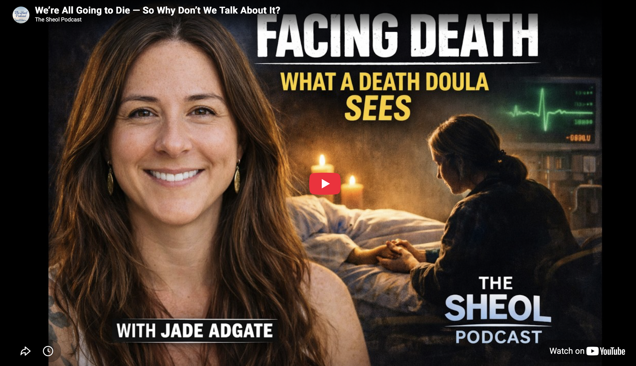 The Sheol Podcast: We’re All Going to Die - So Why Don’t We Talk About It?