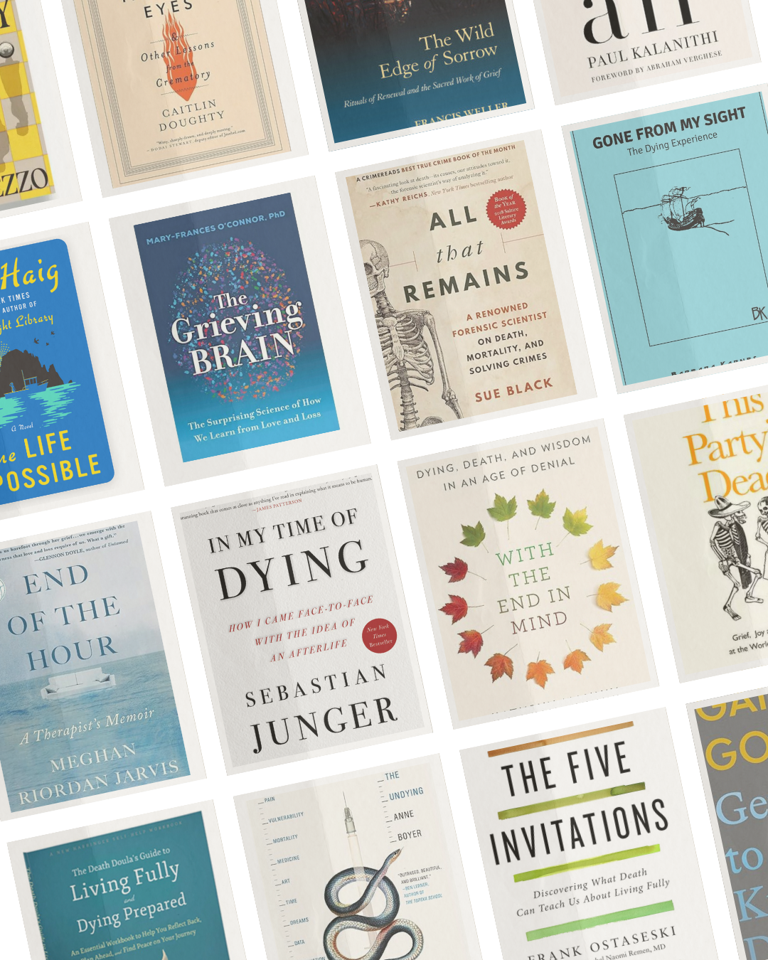 Curated book reviews by Certified Death Doula Jade Adgate for the Farewell Library