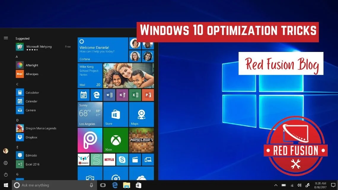 Windows 10 optimization tricks