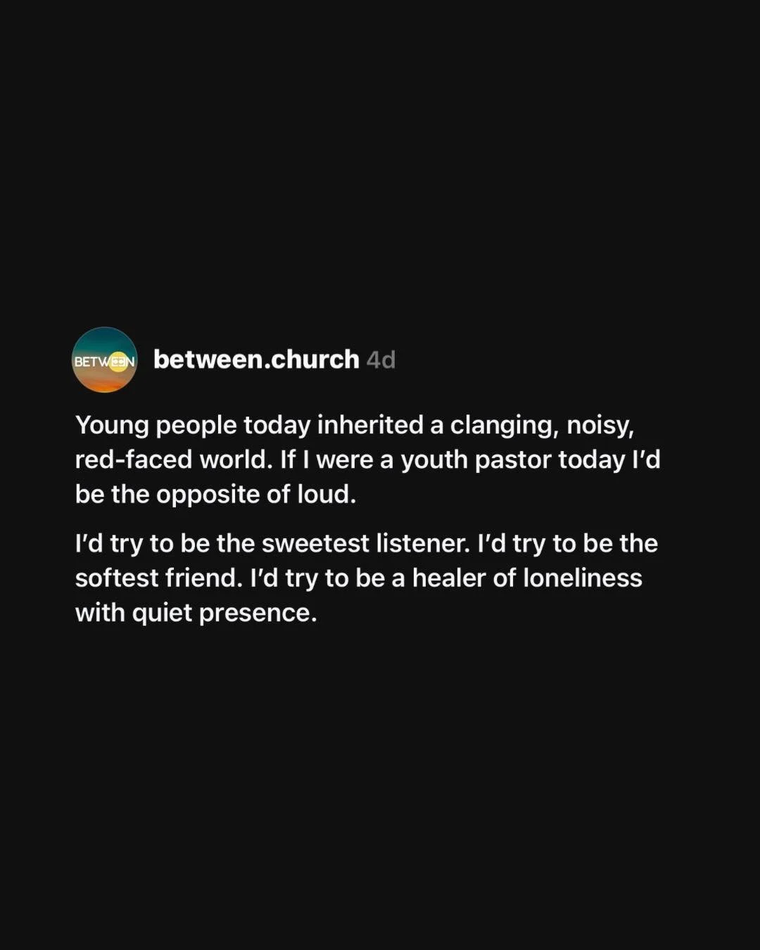 Prayers for the young people of today and the folks helping them explore the big questions of life. 

May they feel the freedom to seek the Divine
in their own language,
in their own rhythm,
through the lens of their own luminous becoming.

May they 