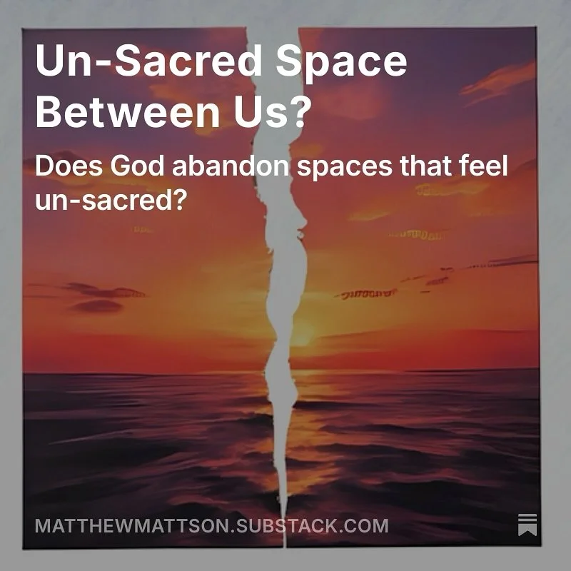This week&rsquo;s message from Rev. @danihillyer is an emotional reflection on the moments that feel&hellip; &ldquo;un-sacred.&rdquo; Visit our Substack to watch (and then read some short commentary) on Dani&rsquo;s beautiful message. 

Link:  https: