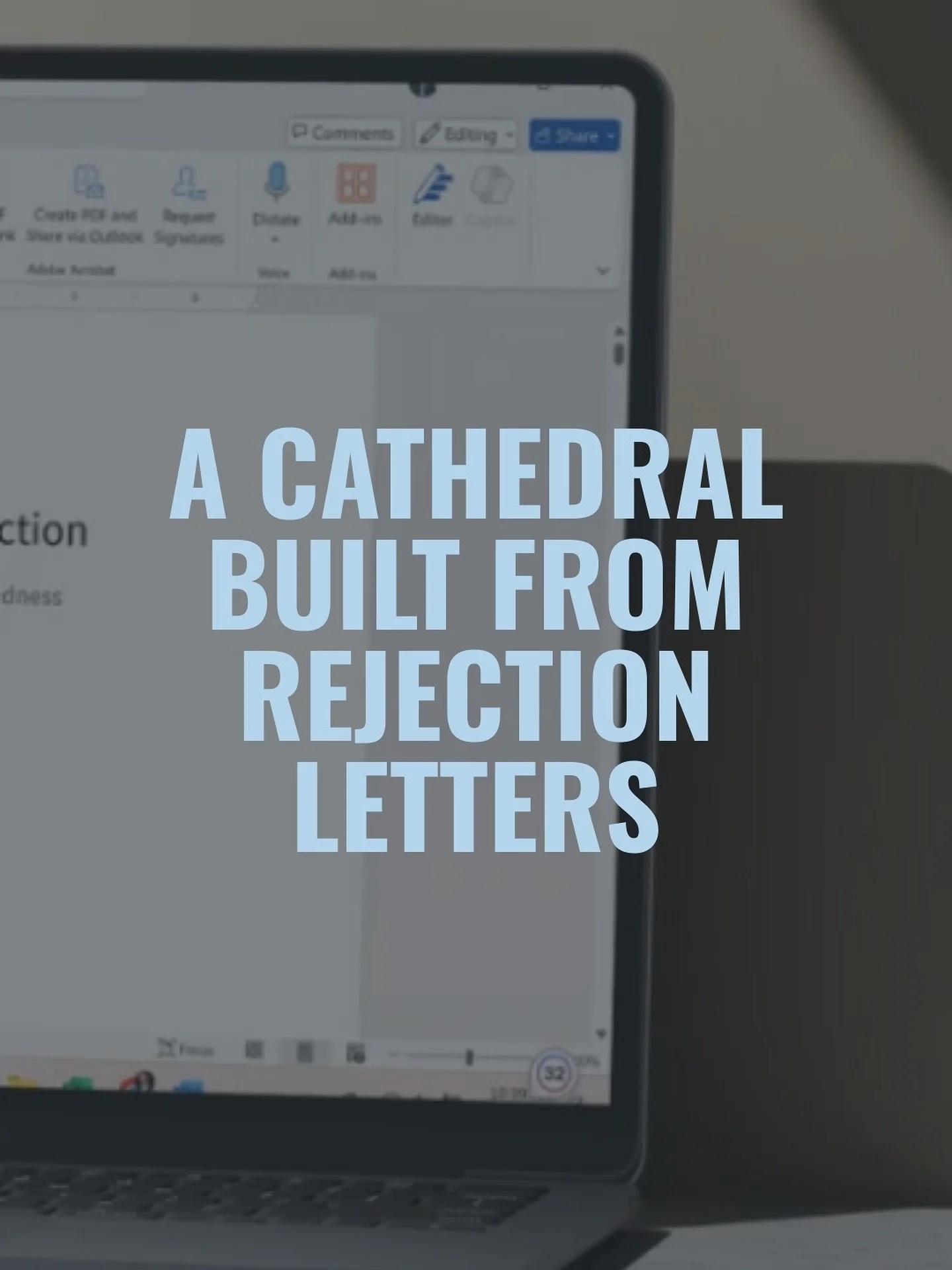 Really excited to share some behind the scenes access to the experience of getting the upcoming book, Cathedrals of Connection published. Read this new essay at our Substack&hellip; &ldquo;The Space BETWEEN Us.&rdquo;

Part of the reason I wanted to 