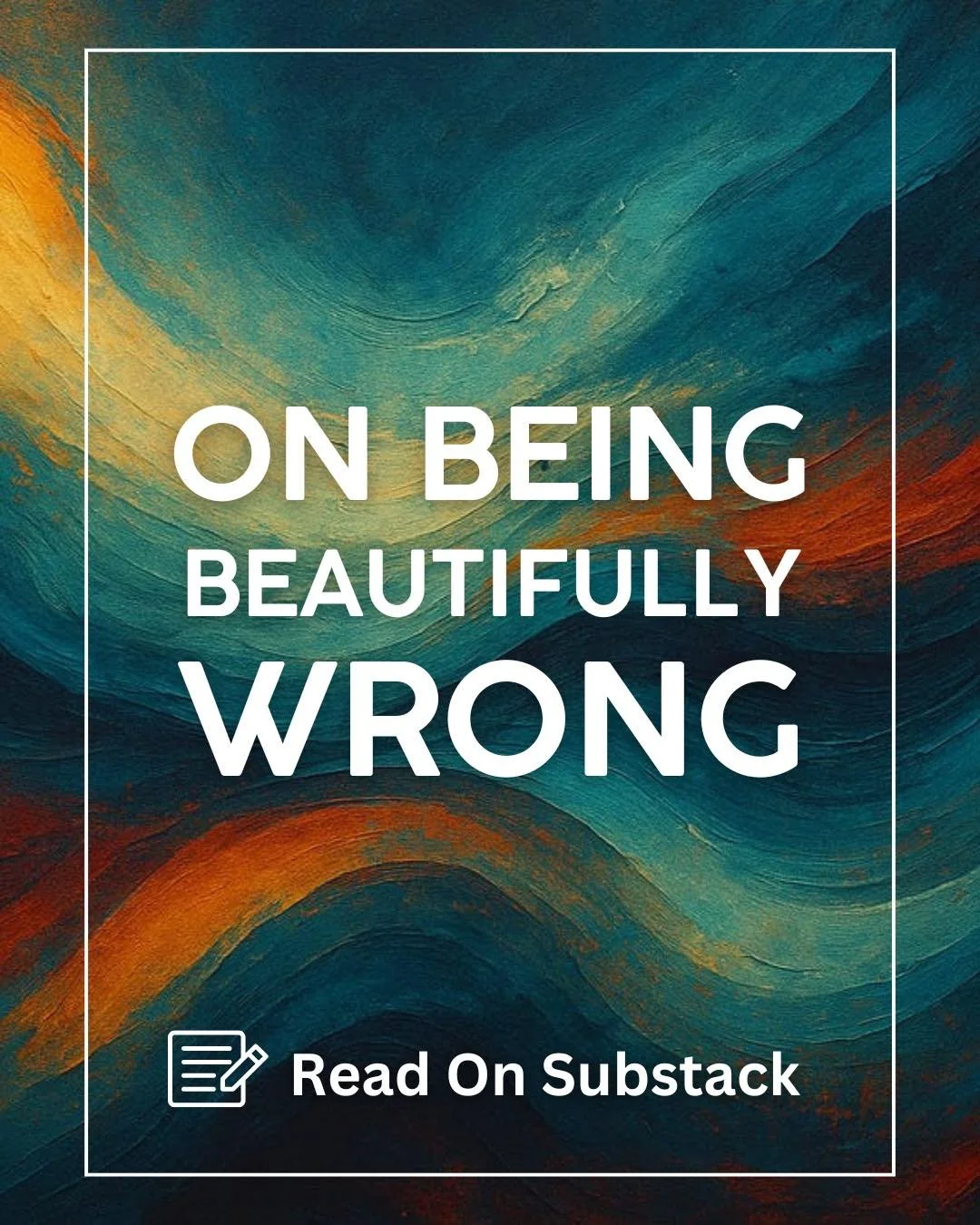 *Read the whole thing on our Substack*

A BETWEEN reader I respect sent me an email the other day that called me out for cherry-picking Bible verses and stories to make a particular point.

He was very respectful.

He was also 100% right.

Here&rsquo