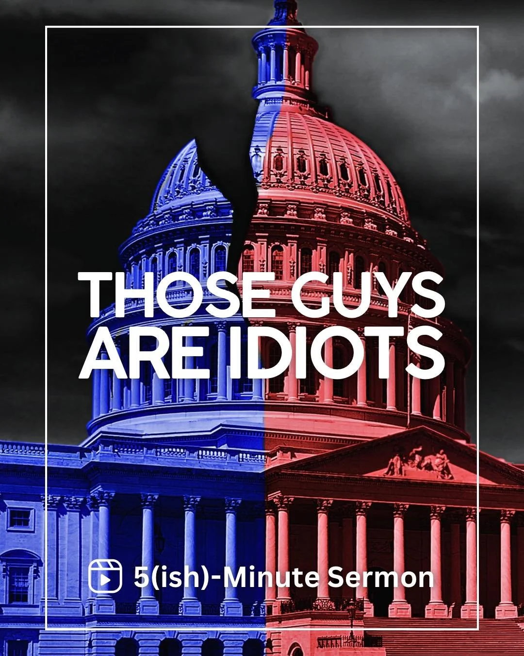 This week&rsquo;s message is soaked in irony. But it feels important. Find it on our YouTube channel or right on our website&rsquo;s homepage. 

A Blessing For Your Week

Dear God of our side, toughen our posture and harden our hearts. Give us the gr