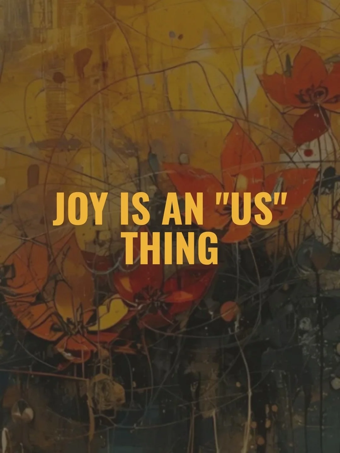 Message of the week for the BETWEEN global community&hellip; 

Excerpt: &ldquo;This is what Christmas whispers again and again. Our circumstances, no matter how desperate, do not exclude us from the divine river of joy. Our weeping, no matter how int