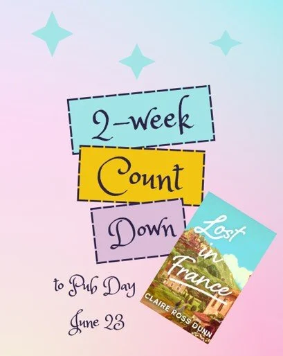 Two weeks to pub day, and a look beyond the cover