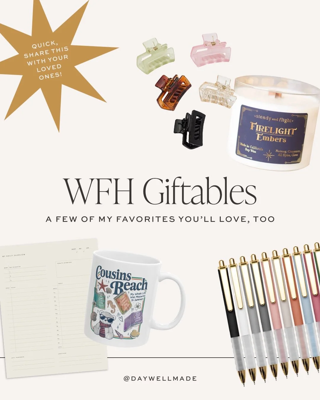 Tis the season for sharing some of my favorite little work-from-home finds just in time for the holidays!! 🎄✨

Everything on this post is either: 
(a) already present in my office or 
(b) on my personal wish list

&hellip;especially that Cousins Bea