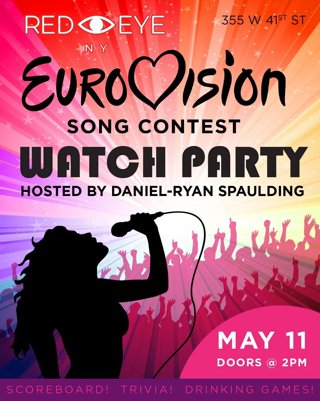 EUROVISION PARTY SCREENING!!!