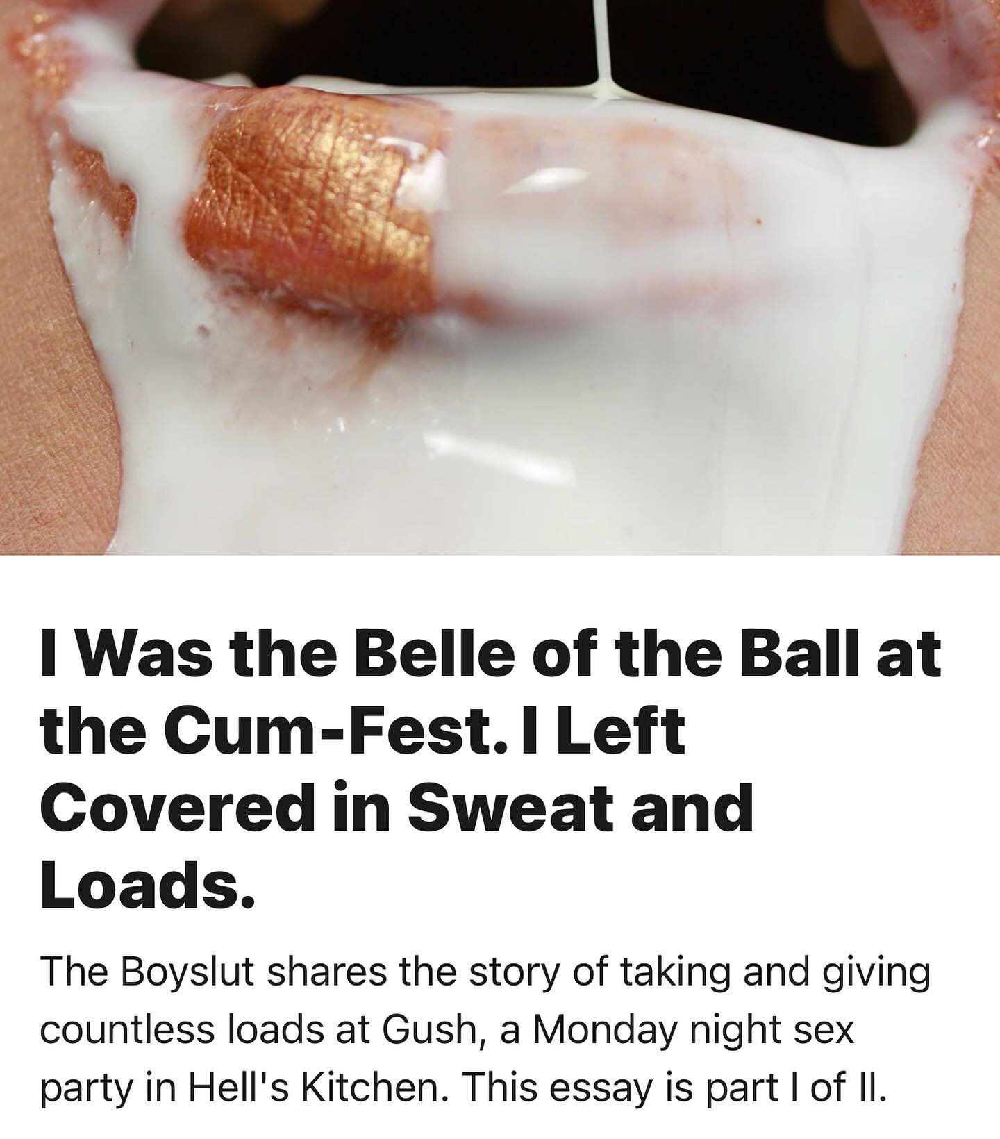 New BOYSL*T! I went to a Monday night s*x party last month, and without spoiling too much, went absolutely wild. Head to my story and click to read!!