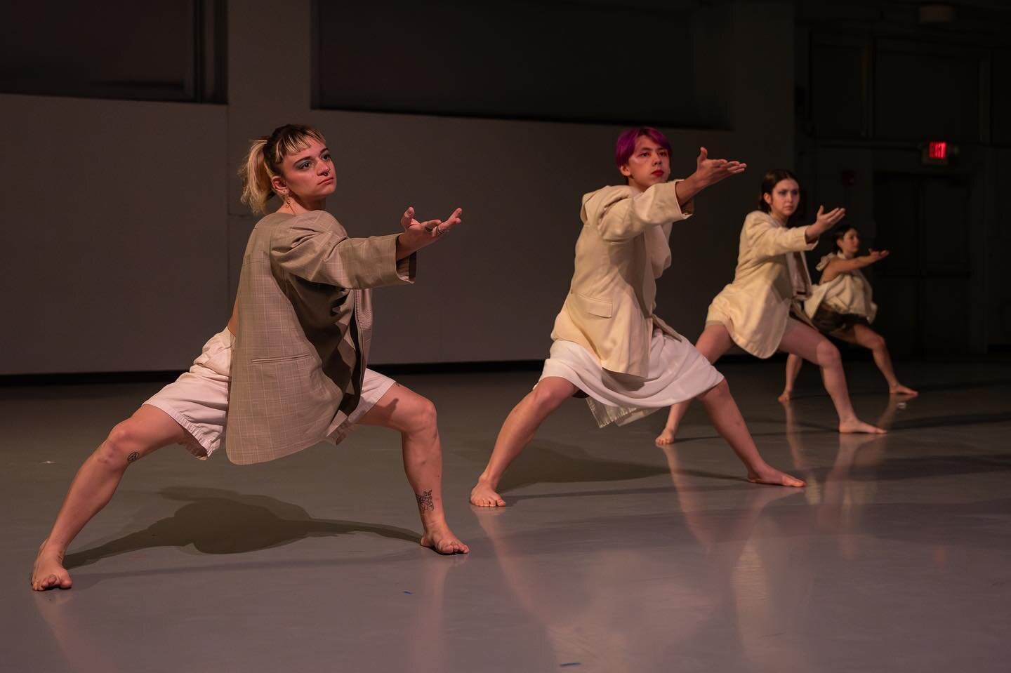 Consider this your formal invitation to:

@uartsschoolofdance Festival of Senior Thesis Works (dancing in Program C on Friday and Sunday in the wonderfully wacky work of @meglilllie with 5 other beauties💛 at YGym)

my Research As Action (no tix requ