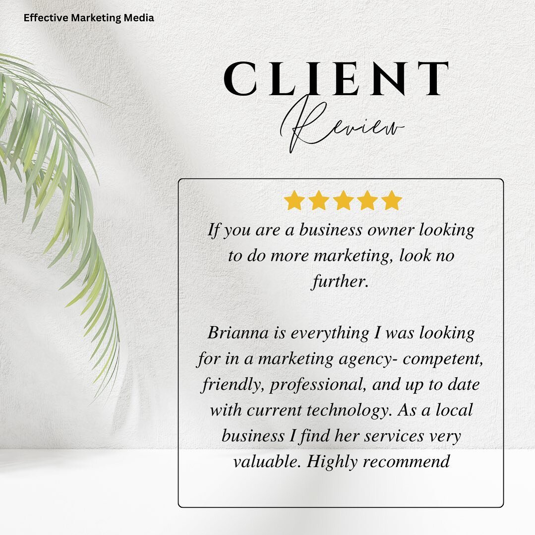 ✨Client Review✨

I love reading reviews clients have left me! Reading reviews helps you reflect on your business! 🤩