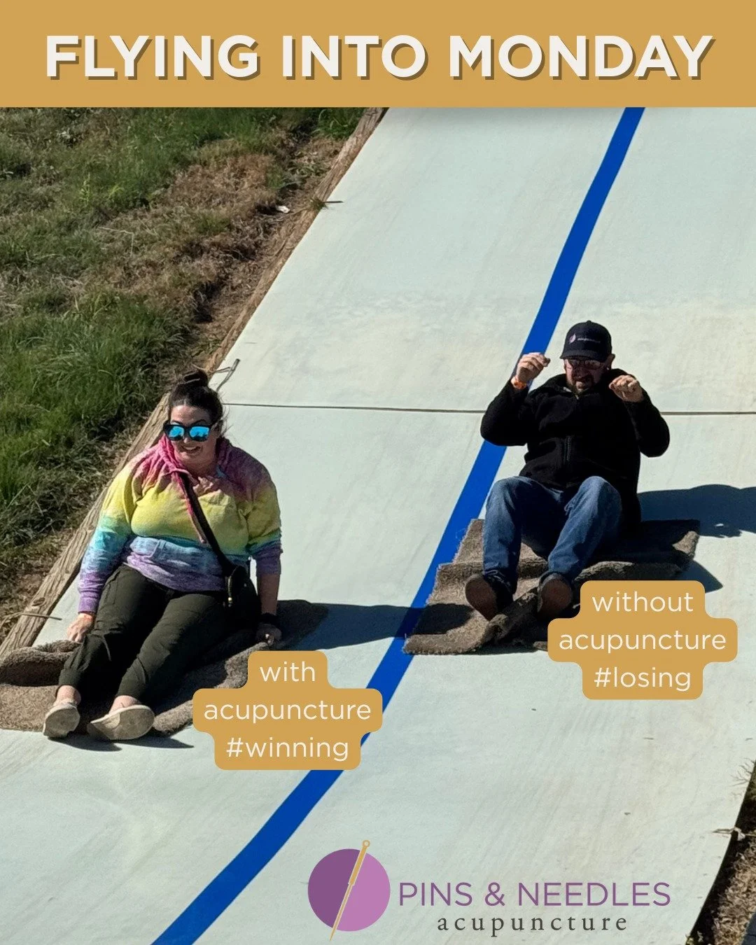 Weekly acupuncture: the difference between flying into Monday and crashing into it. Don&rsquo;t be a Holland 😉

Shoutout to James Seela, with Seela Agency for the ticket to Fritzler Farm Park! It was a great day full of fall festivities. 🍂🌽👻

#pi