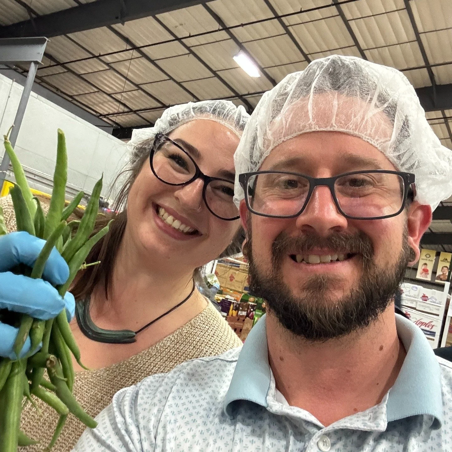 Honored to spend Wednesday evening with SURE Networking at @weldfoodbank, preparing 500lbs of fresh green beans for families in need. In just a few hours, we witnessed the power of community and compassion&mdash;and the urgent need for continued supp