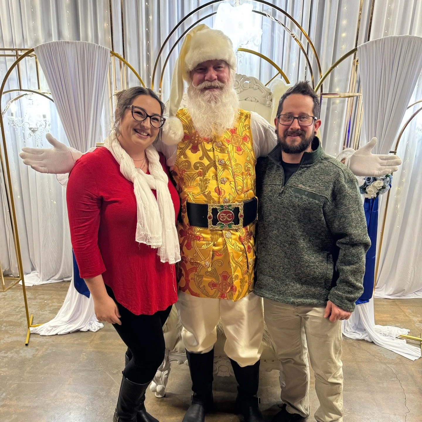 GREAT fun was had last night at the @evansareachamberofcommerce holiday party! 🎄🎅🍾
The food was delicious, the venue was beautiful, and the company was even better! 
Santa also informed us that only one of us made it onto the NICE list this year. 