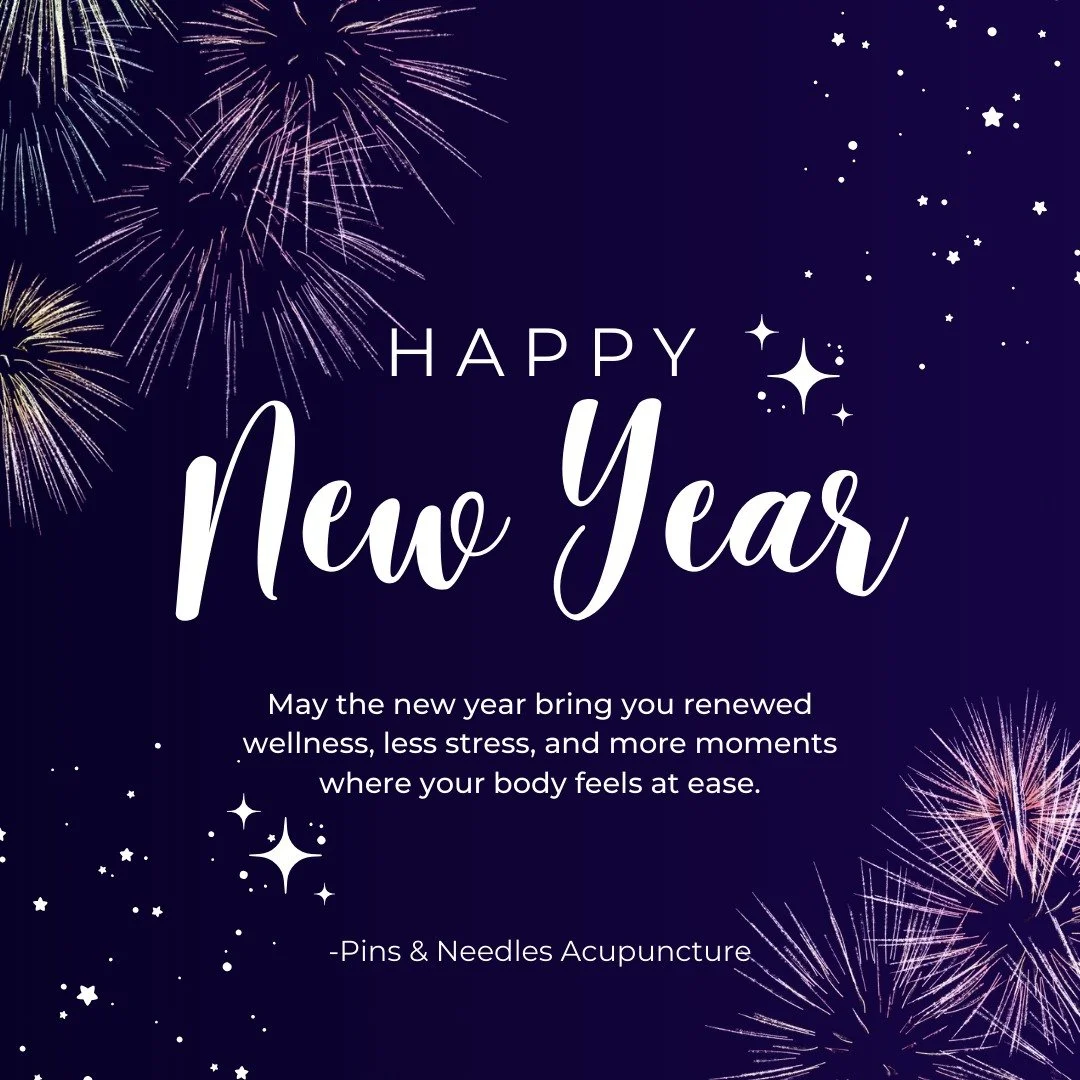 Happy New Year! Wishing you and your loved ones a year filled with love, happiness, and renewed wellness &mdash; with more moments where your body feels at ease.
