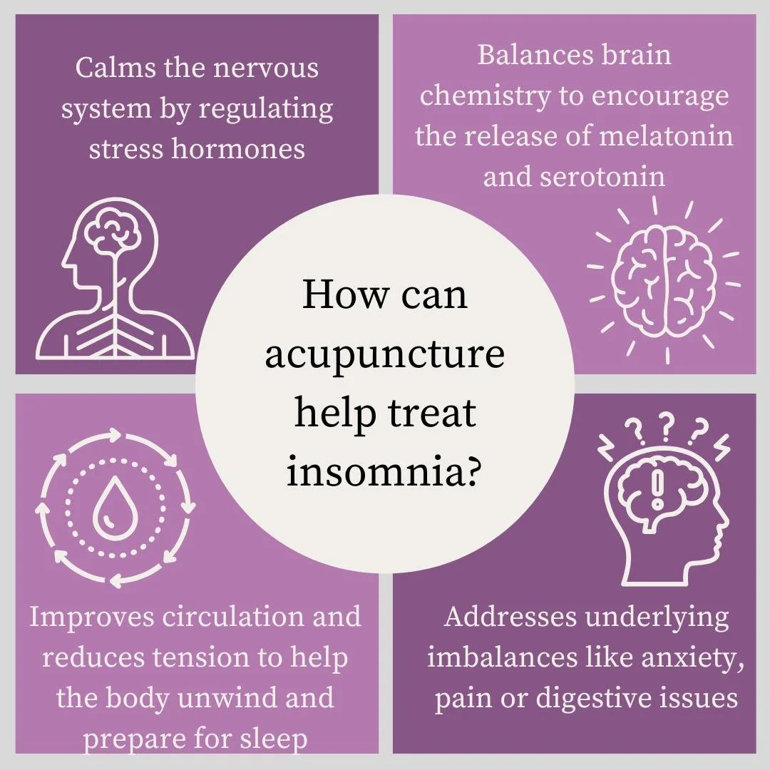 Wellness Wednesday 🌙✨
Struggling to fall asleep or stay asleep? Acupuncture offers a gentle, holistic approach to insomnia. Acupuncture treats insomnia by calming your nervous system, balancing brain chemistry, and helping your body truly unwind.
Le