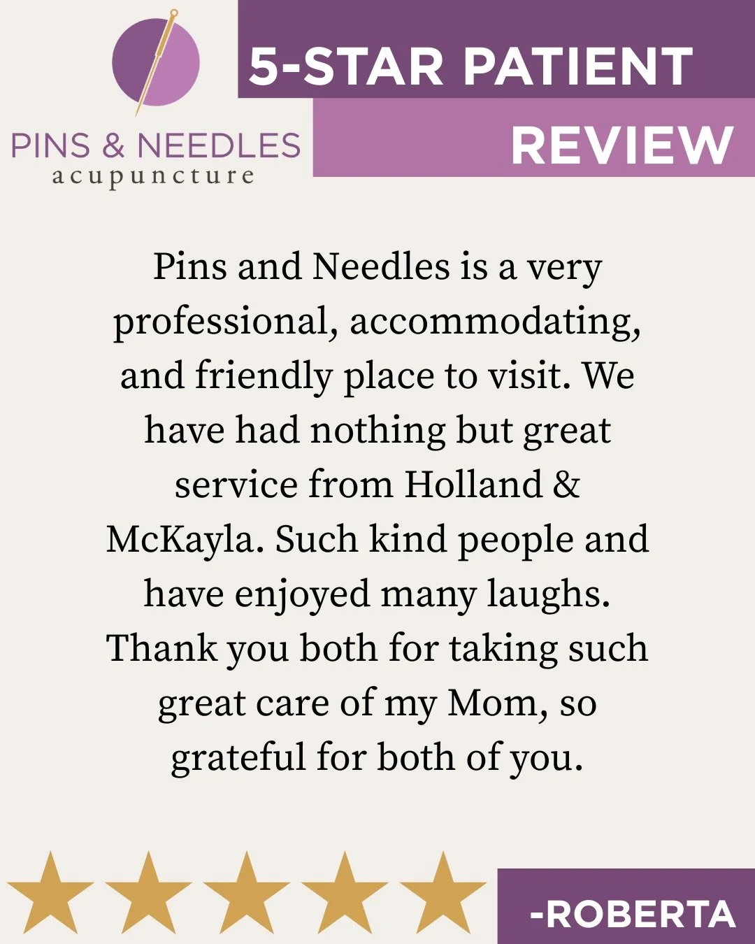 Have you been looking for a place where you can get great, professional care but also enjoy a few laughs? 
Pins and Needles Acupuncture is the place for you! 
We deeply care about the well-being of our patients and helping their bodies heal. And we a