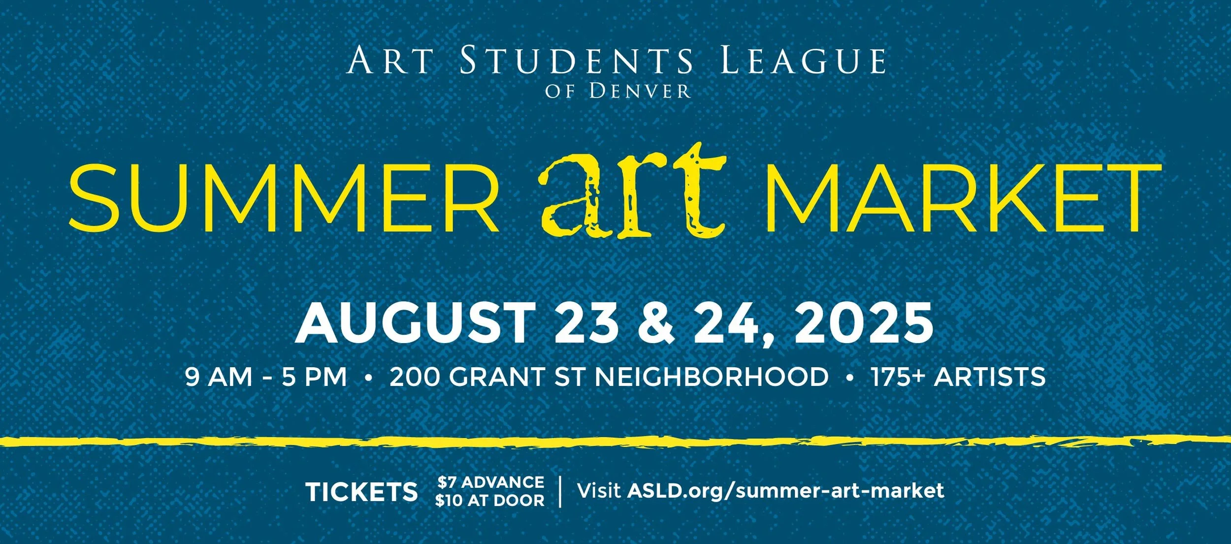 ASLD Summer Art Market