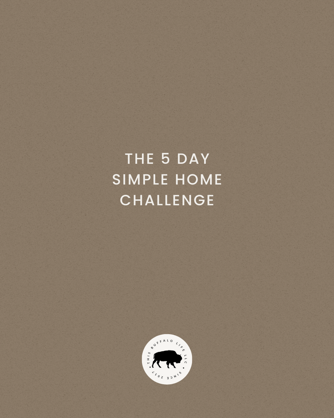 A Home Challenge