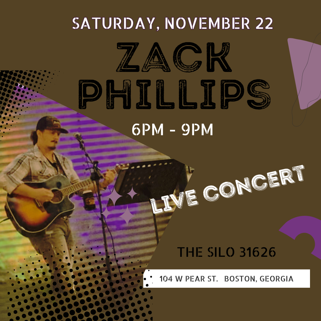 LIVE MUSIC: Zack Phillips!