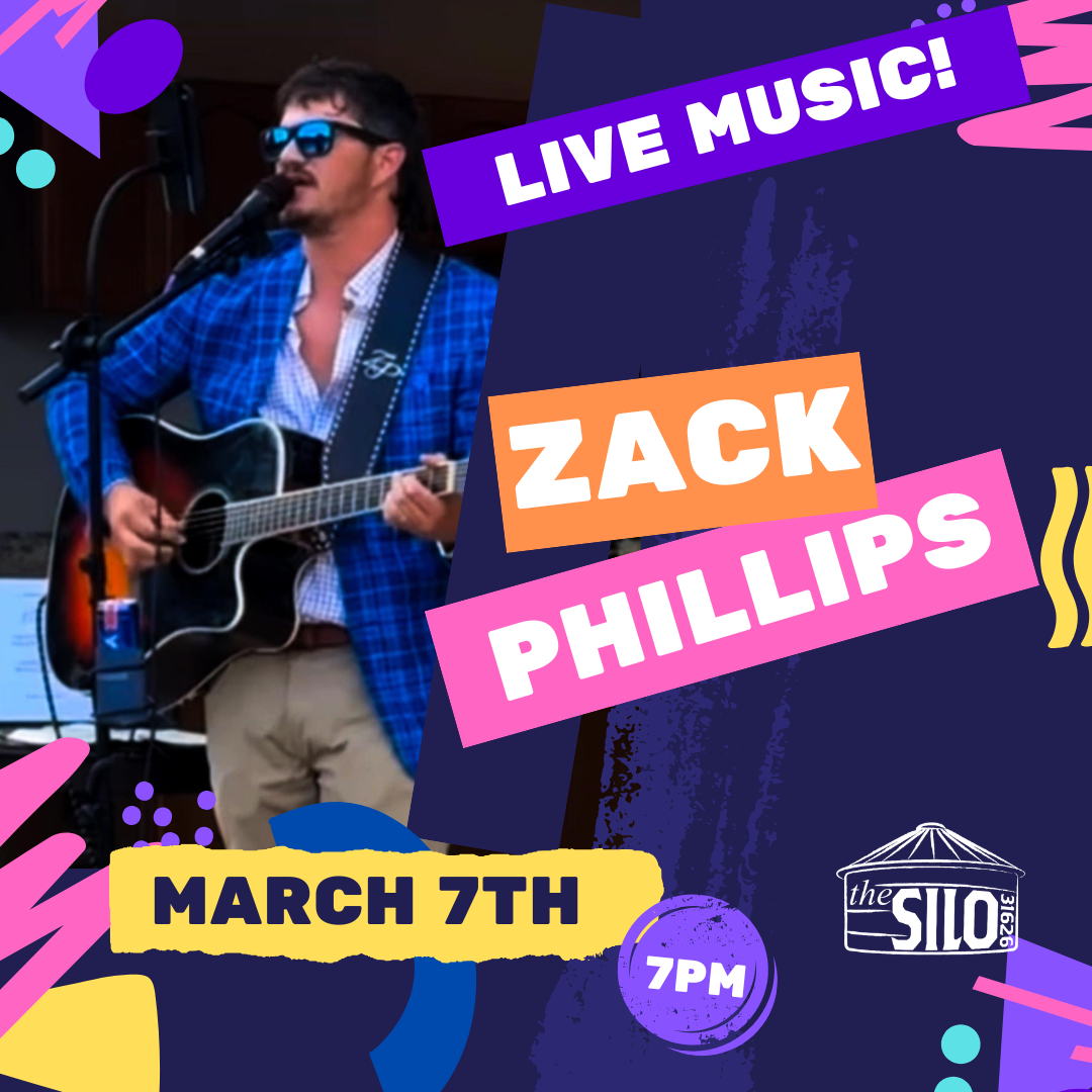 LIVE MUSIC: Zack Phillips!