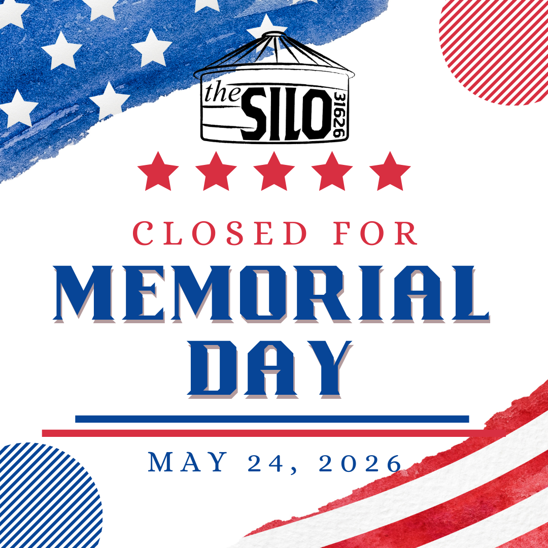 CLOSED for Memorial Day