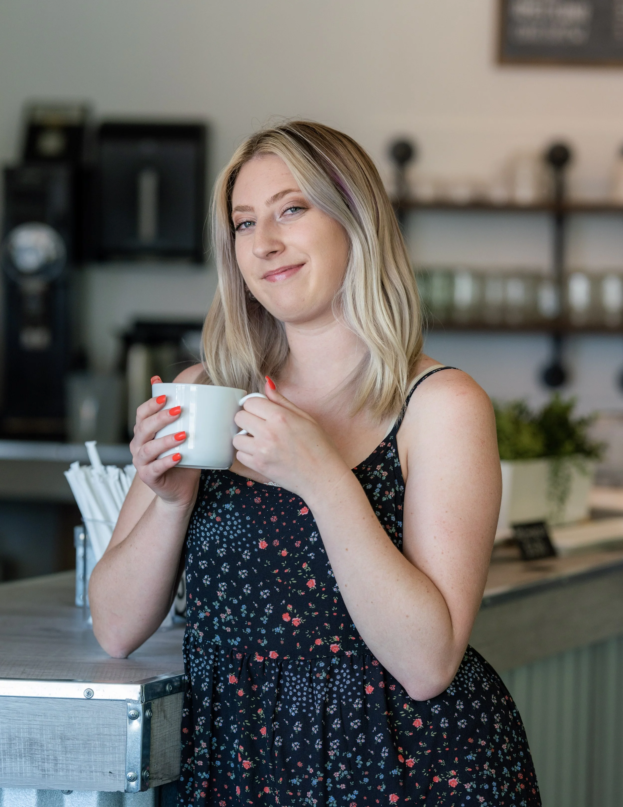 About 3 — sage coffee