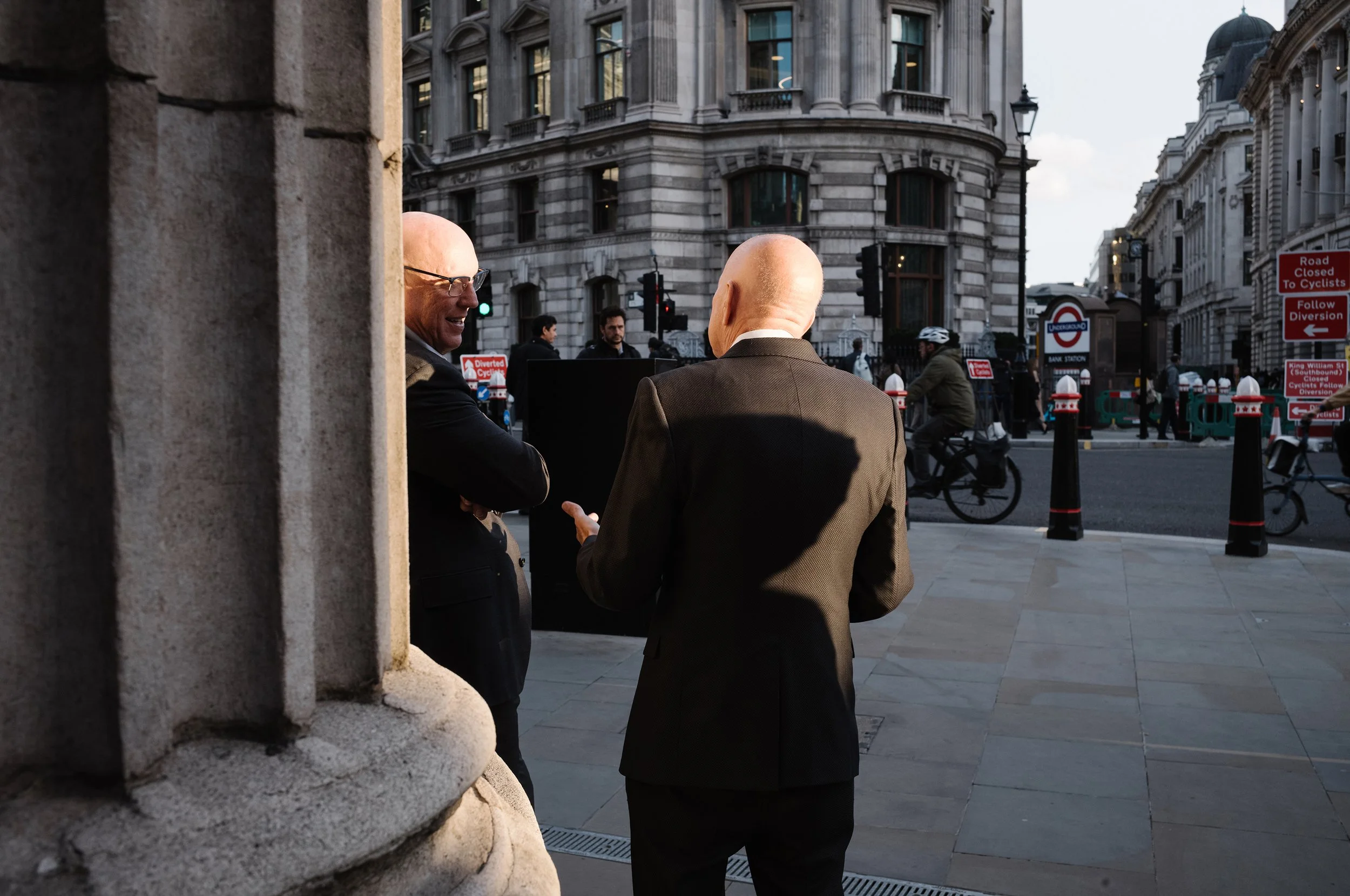 Bank Street Station, London, October 2024