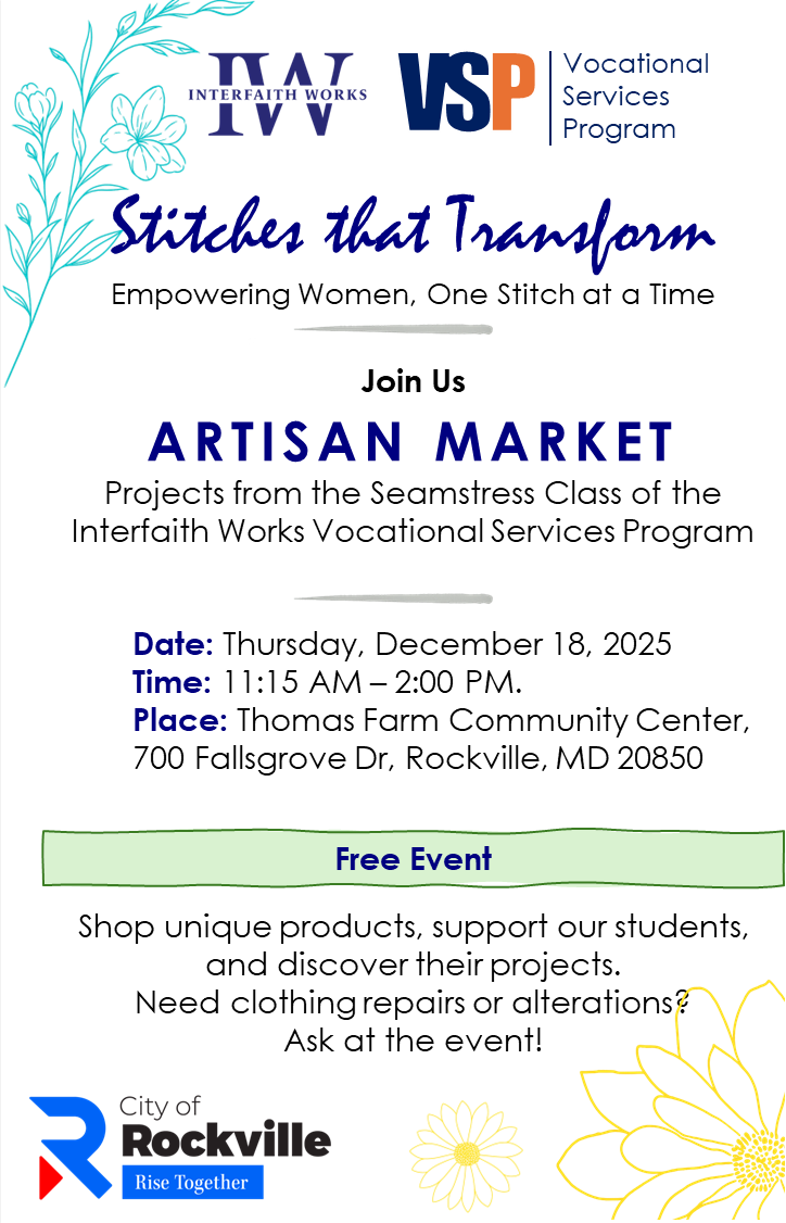 Stitches That Transform - Artisan Market 