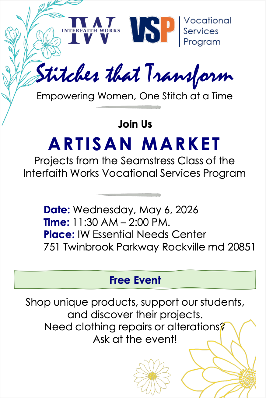 Stitches That Transform: Artisan Market