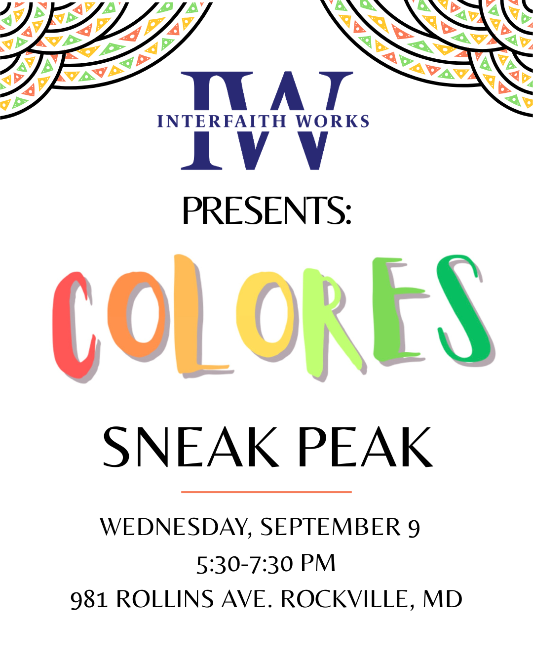 Colores Sneak Peak Event