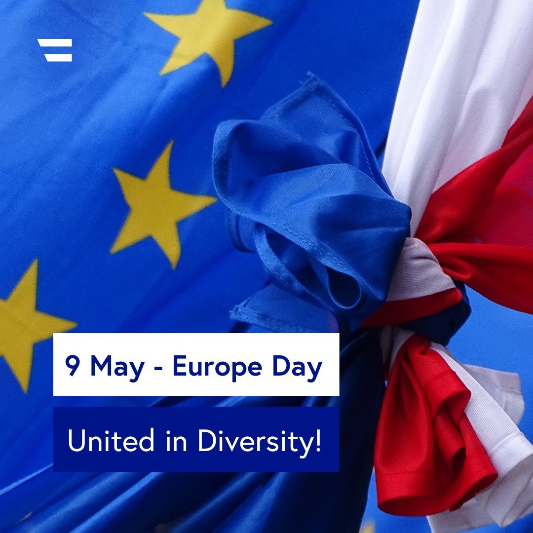Unidos en la diversidad. UE 🕊️🇪🇺

El 9 de mayo celebramos la paz y la unidad en Europa con el Día de Europa. Es el aniversario de la Declaración Schuman de 1950, en la que el ex ministro francés de Asuntos Exteriores Robert Schuman presentó su idea de una nueva forma de p