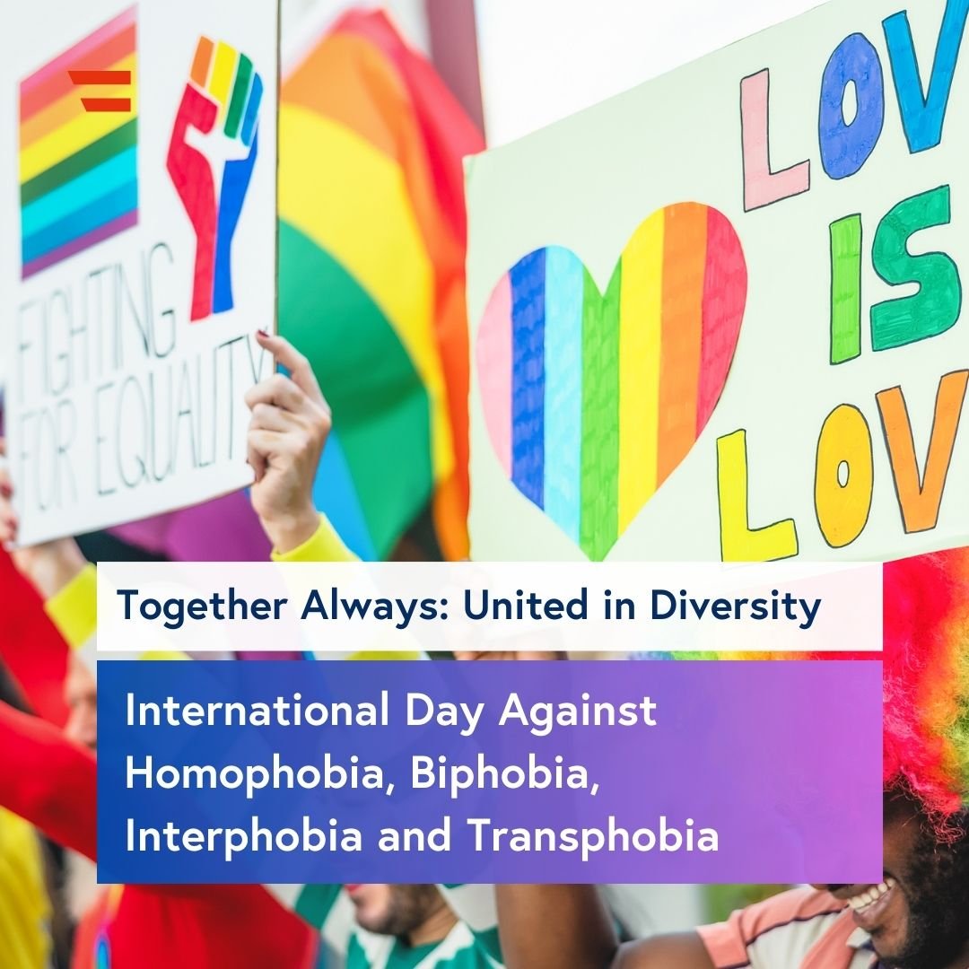 Today is the International Day Against Homophobia, Biphobia, Interphobia, and Transphobia #IDAHOBIT 🏳️🌈

This day is celebrated globally on May 17, because on this day in 1990 the World Health Organization decided to remove homosexuality from the l