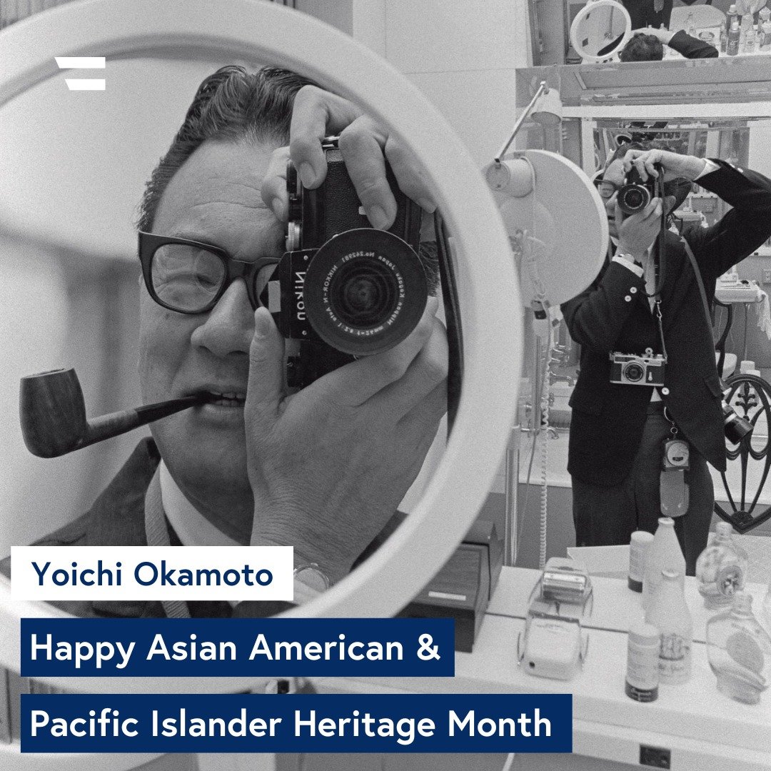 In honor of Asian American and Pacific Islander Heritage month we are highlighting the work of Japanese-American Photographer Yoichi Okamoto. 📸

Okamoto overcame strong prejudice to become the first Japanese-American to join the U.S. Army from the S
