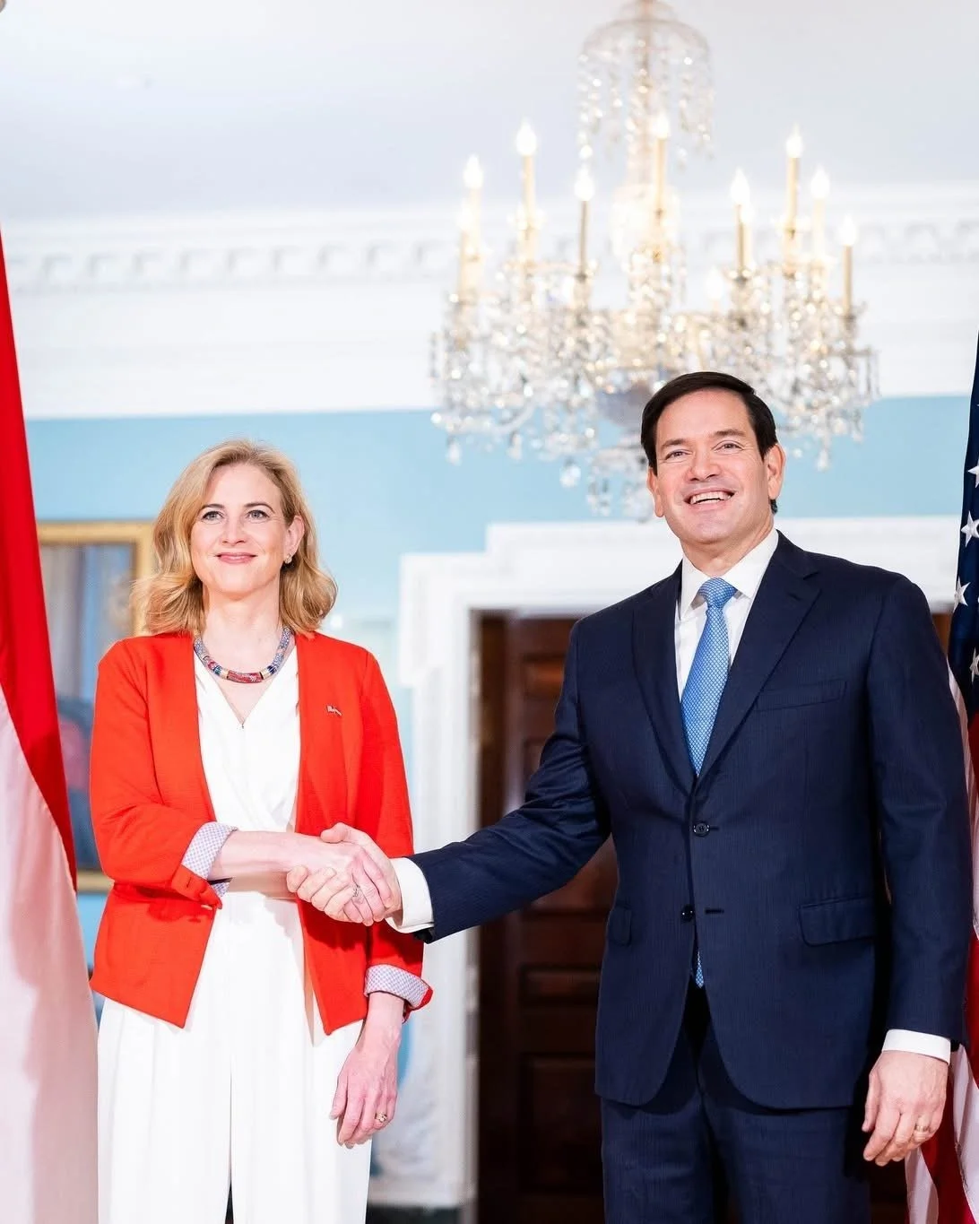 Aussenministerin Meinl-Reisinger trifft Außenminister Rubio in Washington