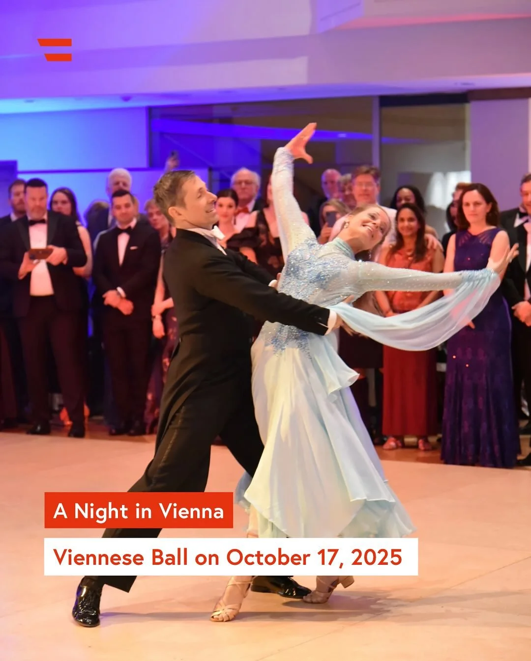 ✨Erleben Sie einen zauberhaften Wiener Abend in Washington! 🇦🇹

Kommen Sie in Zusammenarbeit mit dem International Club of DC in die österreichische Botschaft und erleben Sie einen unvergesslichen Abend mit Wiener Musik und Tanz. 🎶

🎻 Genießen Sie zeitlose Strauss-Walzer, 