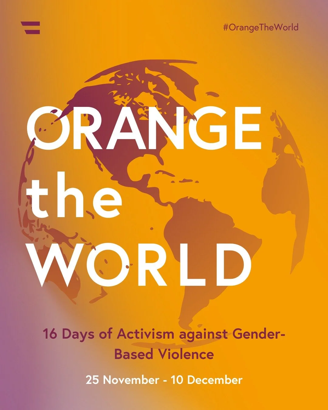 UNiTE to End Violence against Women

From November 25, the International Day for the Elimination of Violence Against Women, to December 10, Human Rights Day, we stand together for 16 Days of Activism against Gender-Based Violence. This global campaig