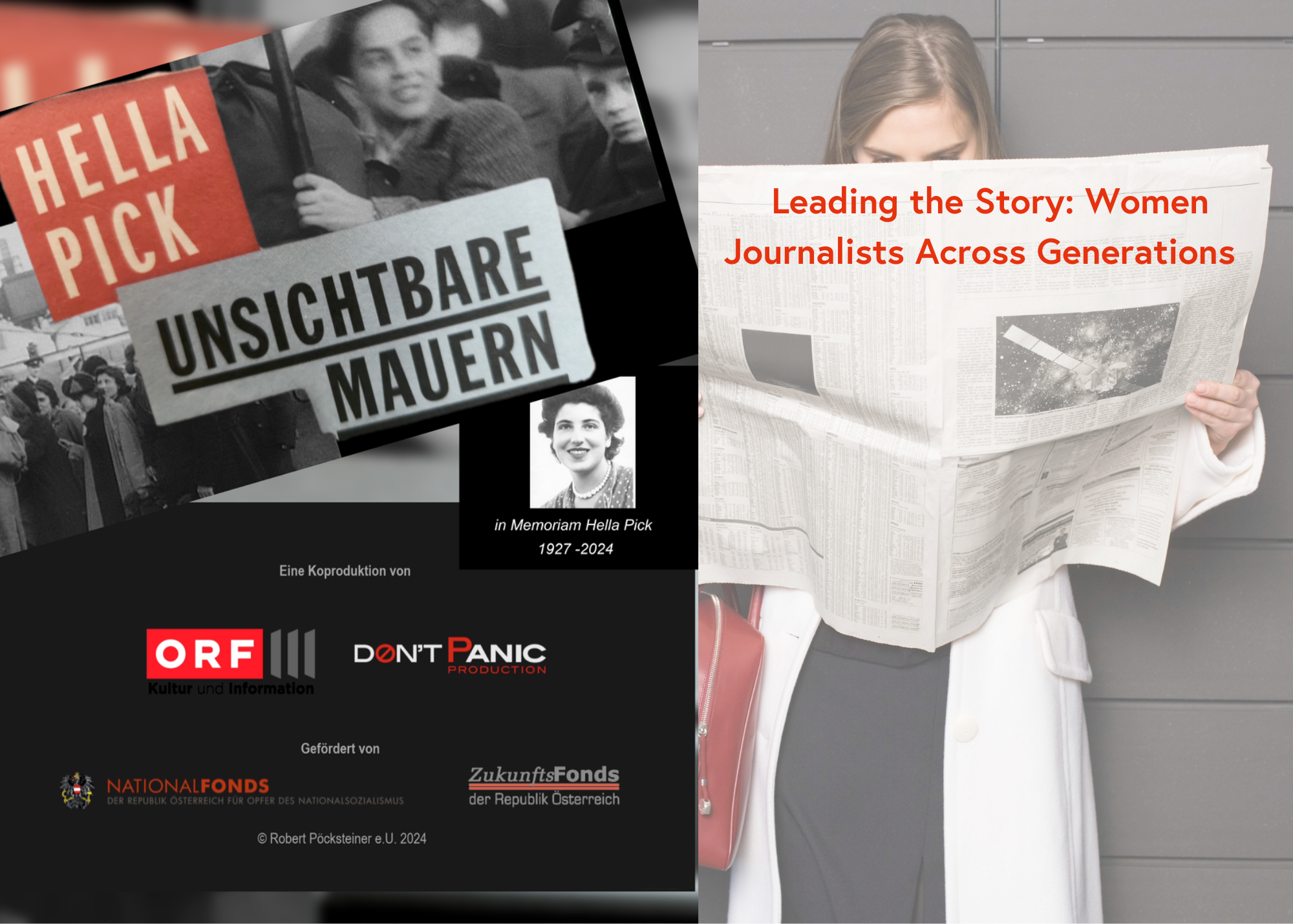 Leading the Story: Women Journalists Across Generations | Film &amp; Panel