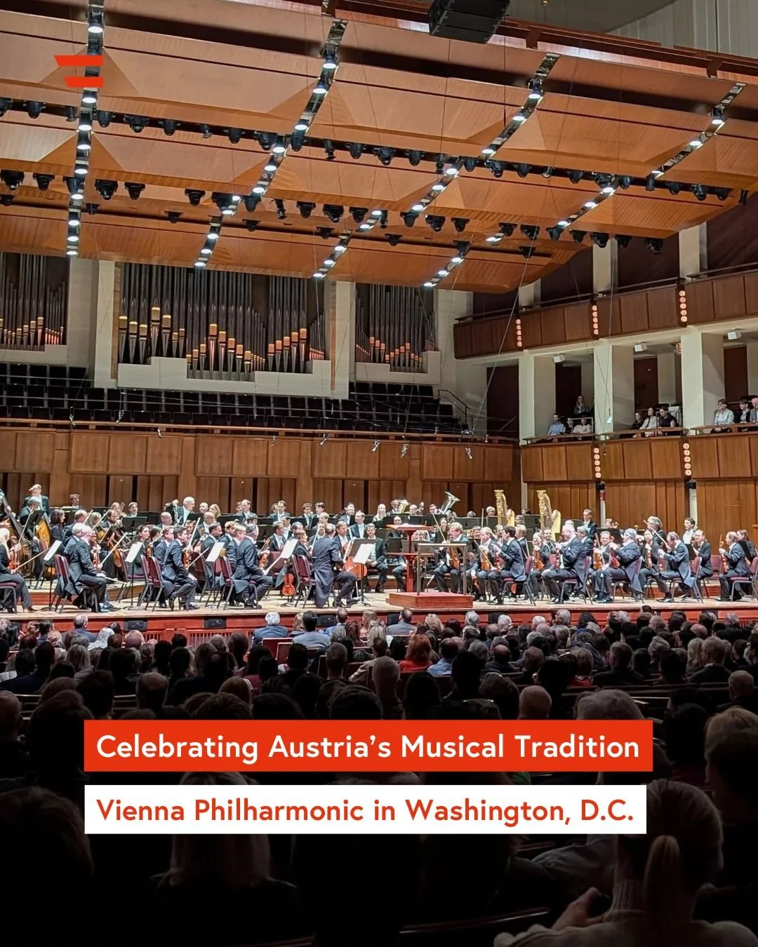 ✨VIENNA PHILHARMONIC ORCHESTRA IN WASHINGTON D.C. 🎶 
 
Last night&rsquo;s outstanding performance by the Vienna Philharmonic was a deeply moving celebration of Austria&rsquo;s rich cultural legacy and the enduring ties between Austria and the United