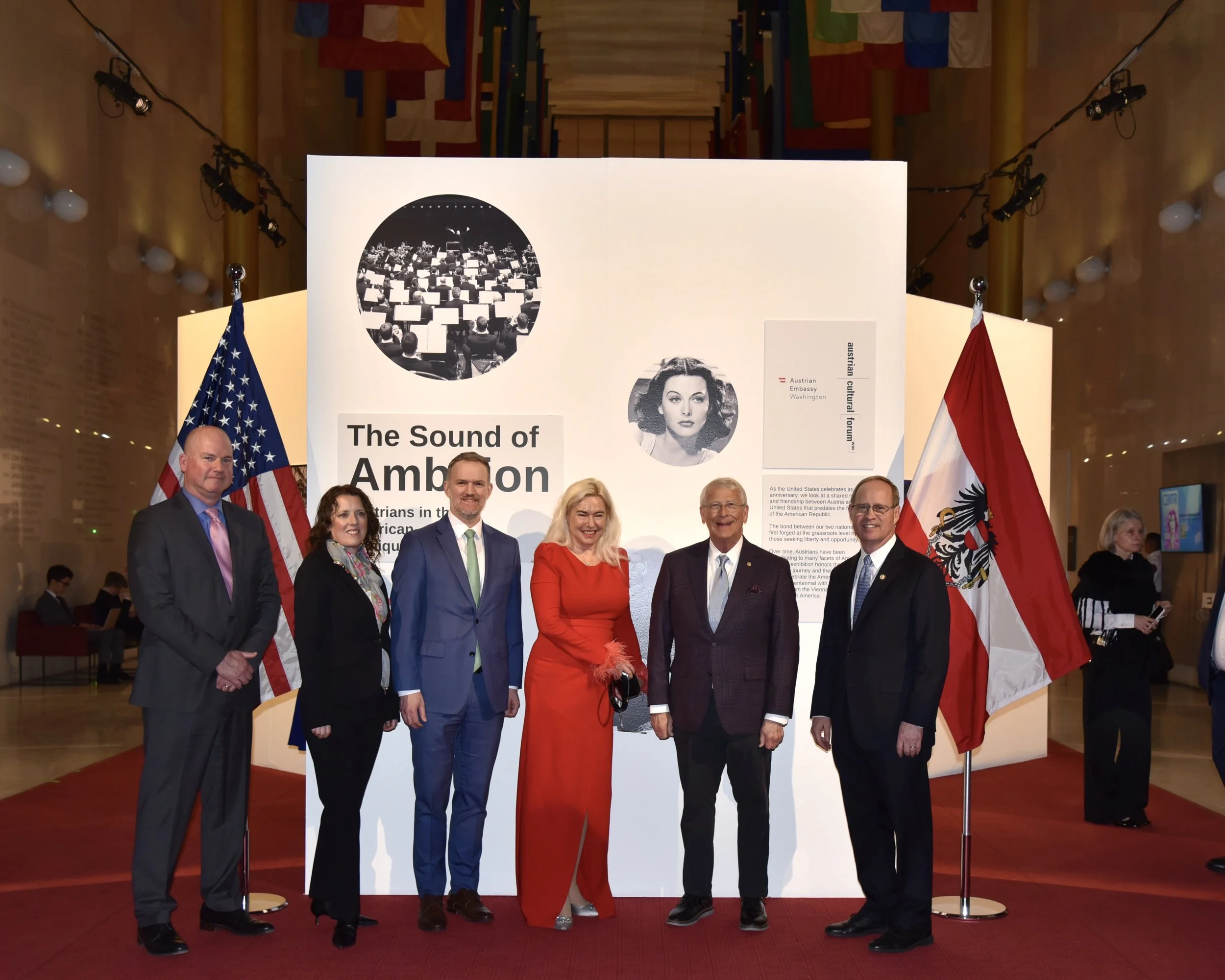 The Vienna Philharmonic &amp; The Sound of Ambition Exhibition Opening in Washington