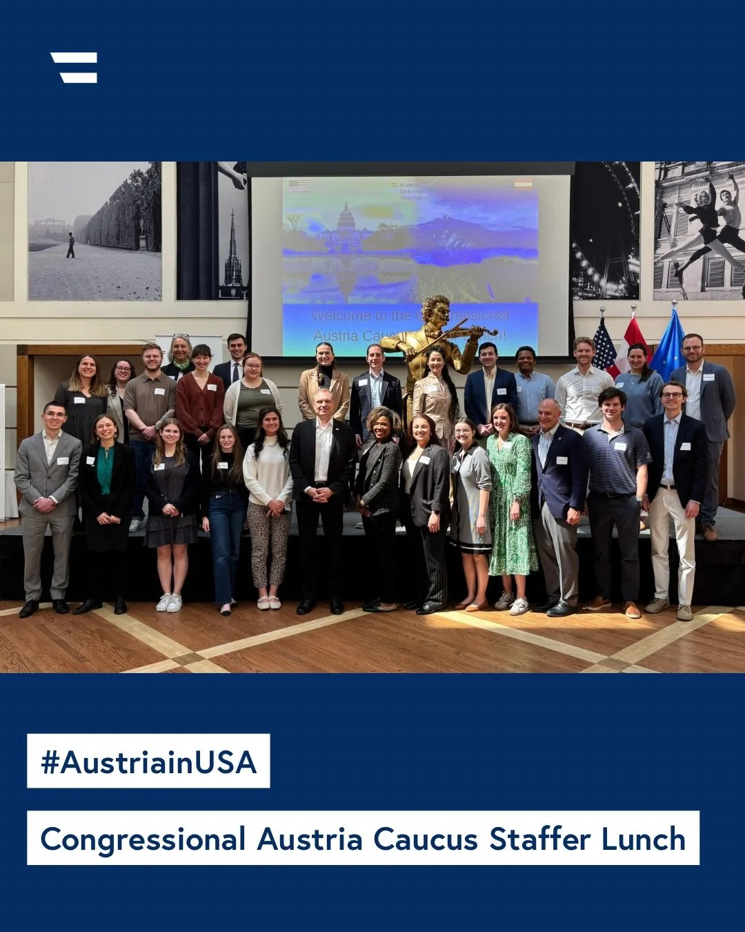 Es war großartig, heute den Austria Caucus bei einem Mittagessen in der österreichischen Botschaft zu feiern! 🇦🇹🇺🇸

Der Austria Caucus ist eine bewährte Plattform im Repräsentantenhaus für den Dialog über alle Themen rund um Österreich.

Dieses Mittagessen bot eine wunderbare Gelegenheit, Kontakte zu knüpfen