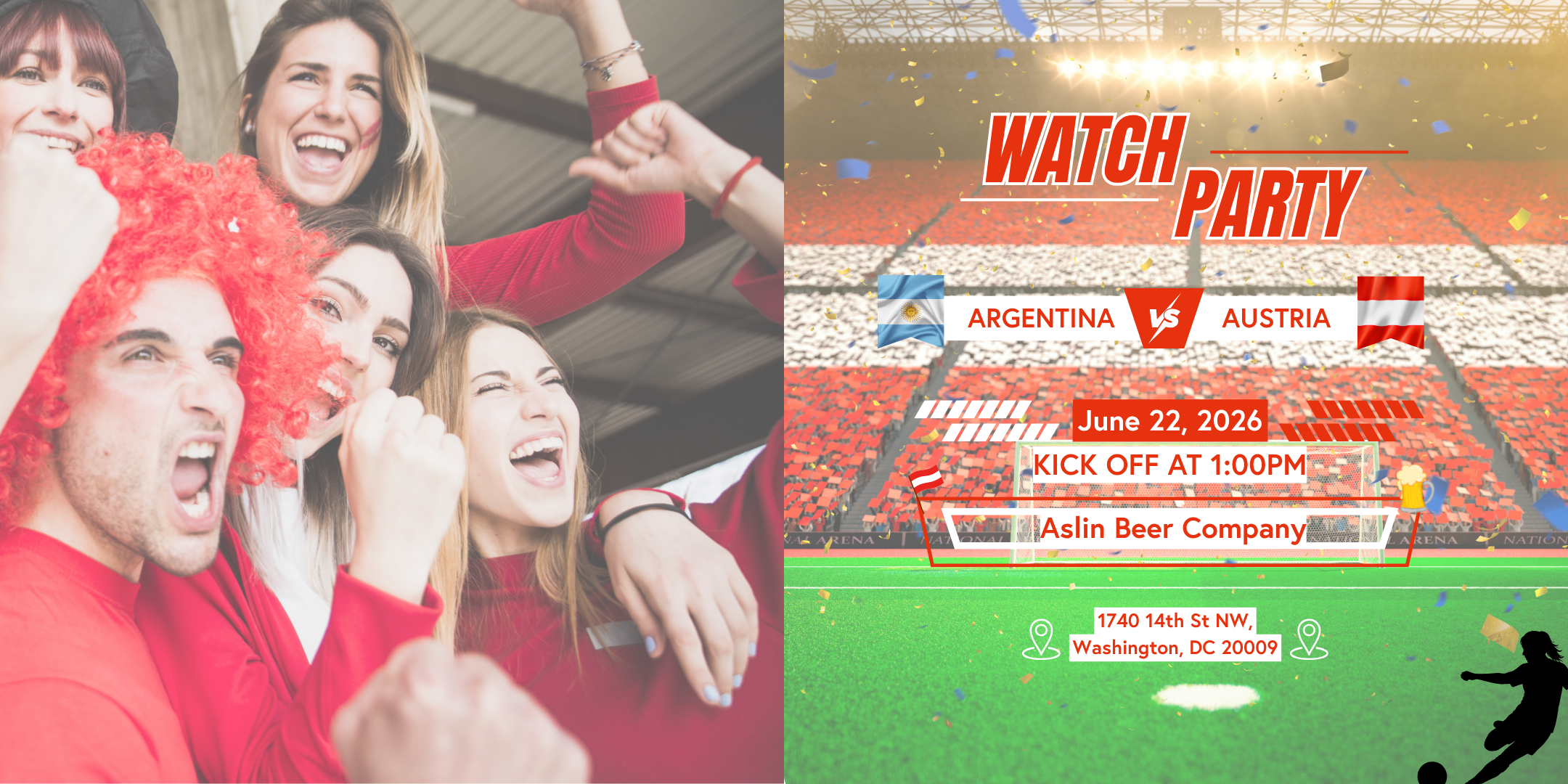 Embassy of Austria World Cup Watch Party: Argentina vs. Austria
