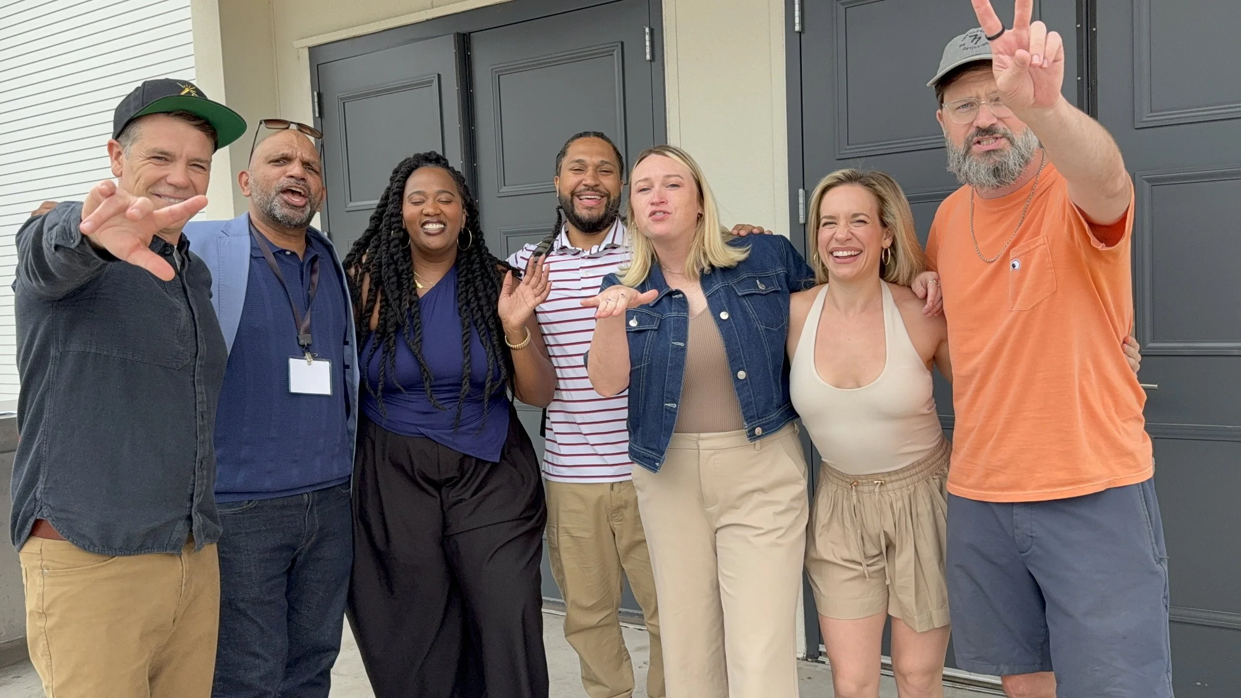 freestyle+ cast and Bristol Myers Squibb team members together, September 2026