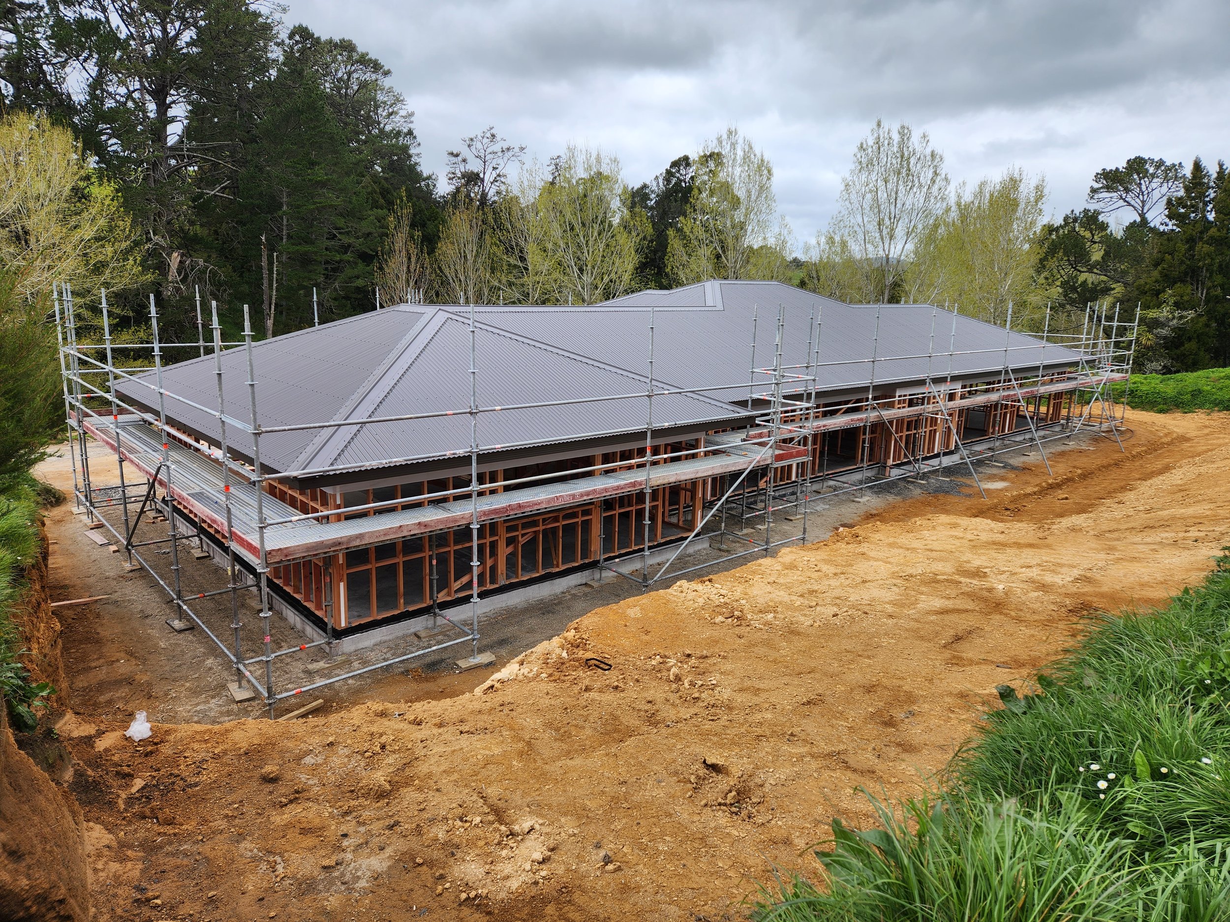 Longrun roofing - waihi