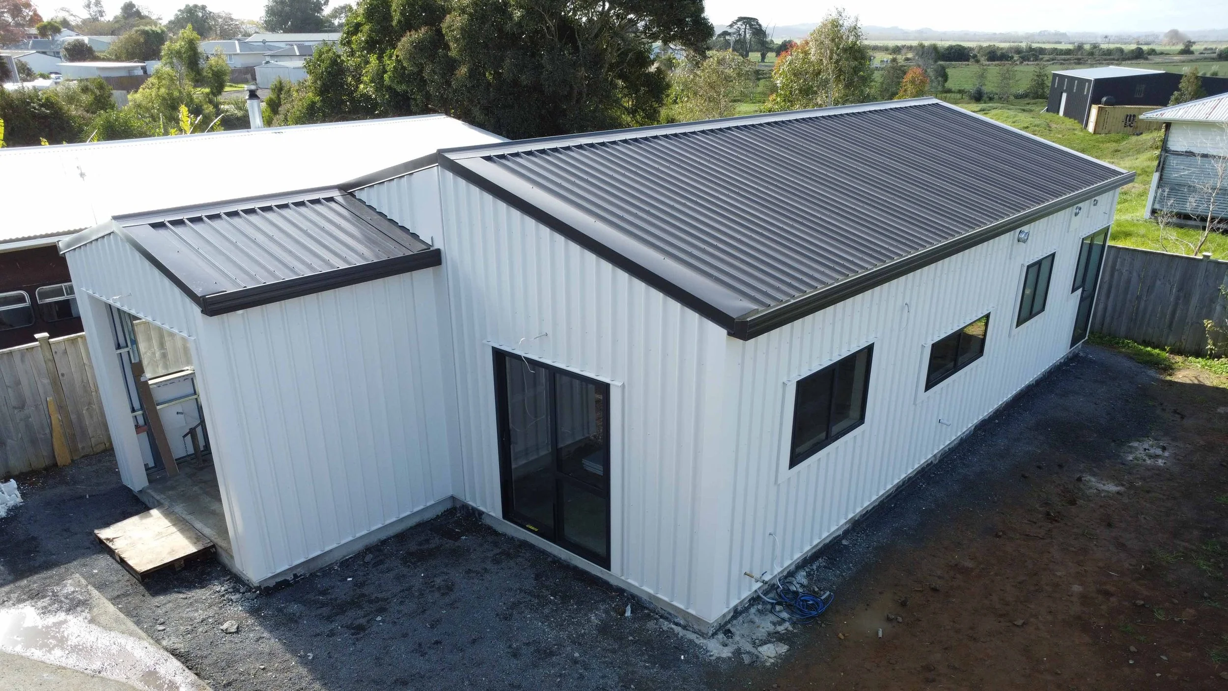 Long run roofing hamilton waikato new roof kit shed
