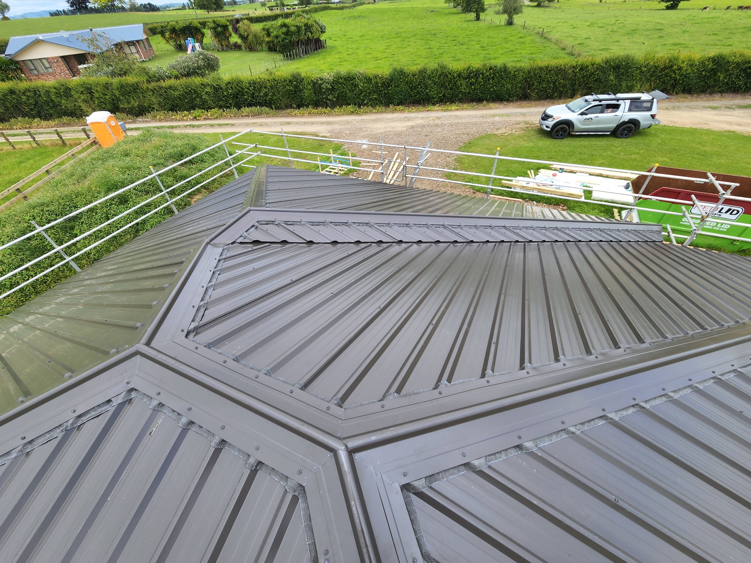 Long run roofing hamilton waikato new roof