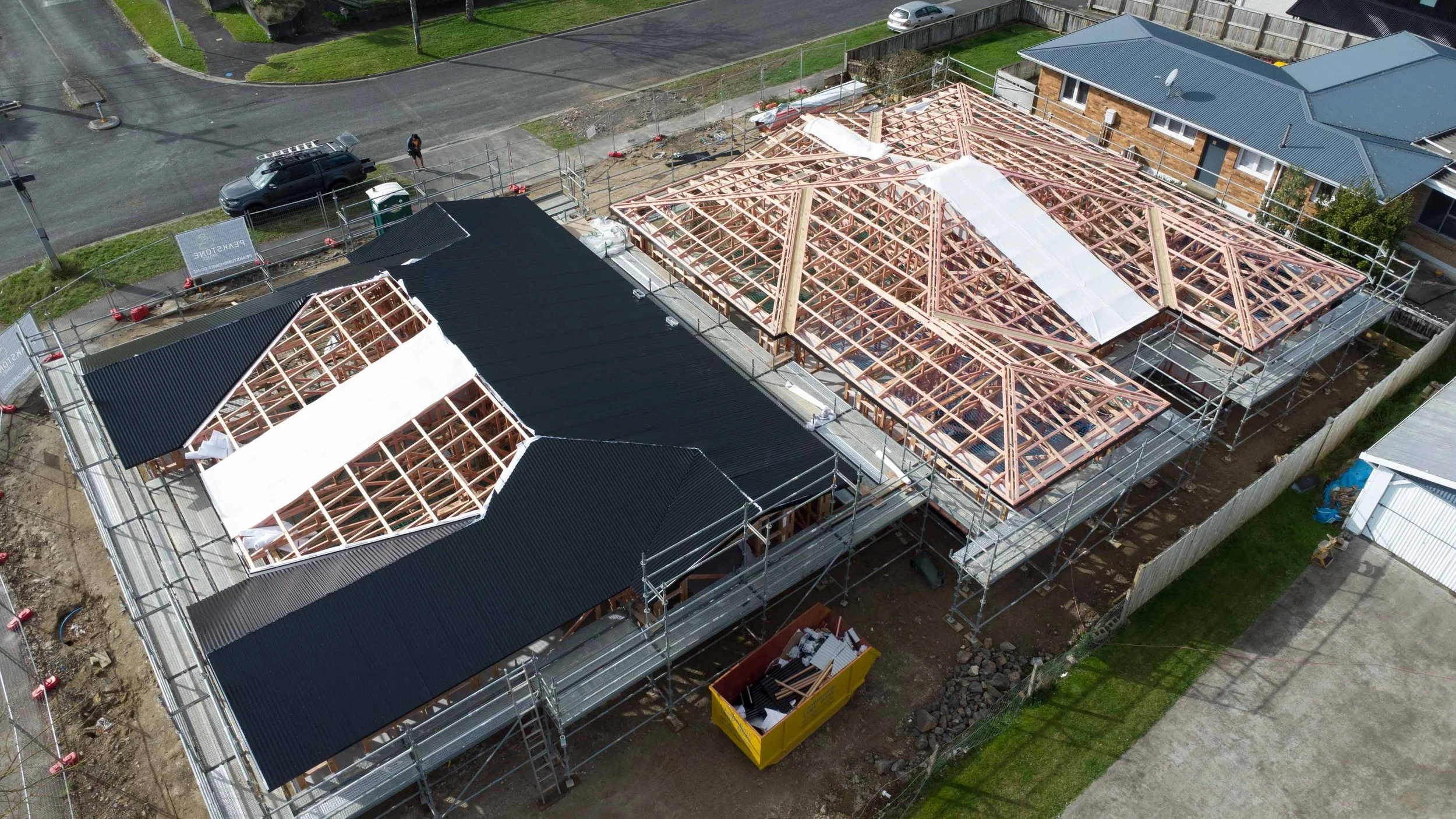 Long run roofing hamilton waikato group home new roof