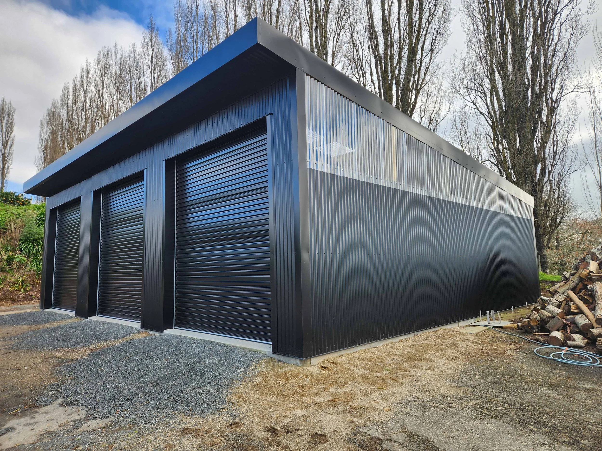 riggall roofing long run reroofing, new roof, wall cladding waikato