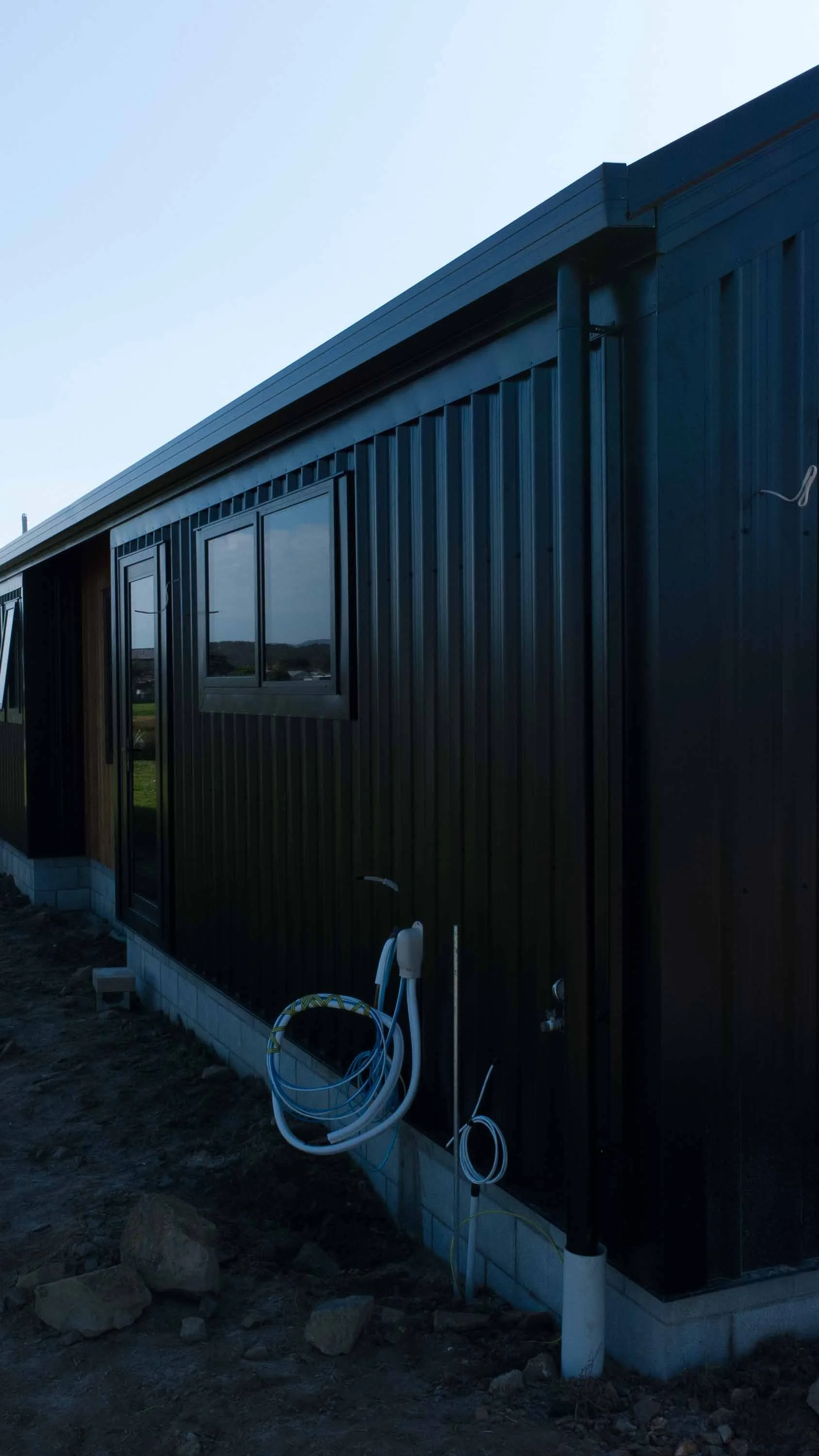 Waikato metal wall cladding steel and tube trimform long run roofing