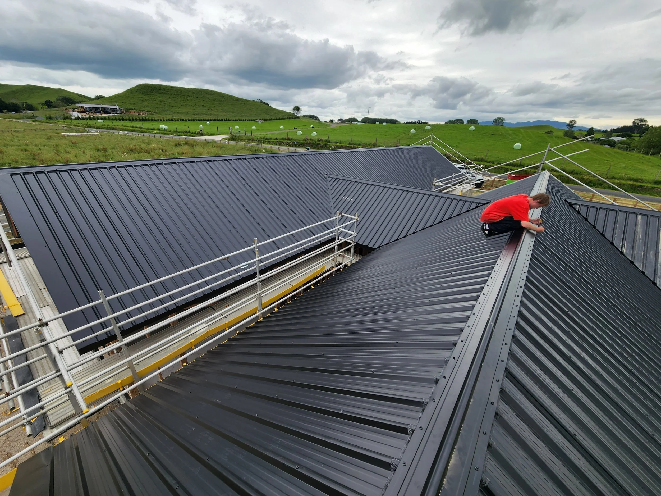 Long run roofing hamilton waikato new roof